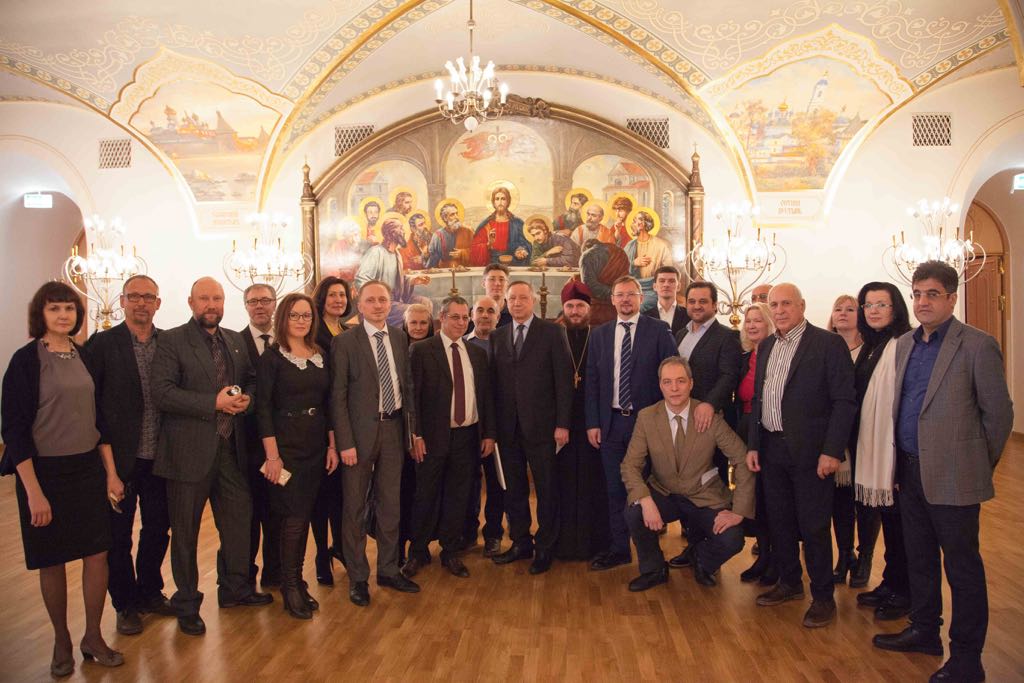 Открылась Выставка Современного Православного искусства посвященная началу ХХVI Международных Рождественских чтений